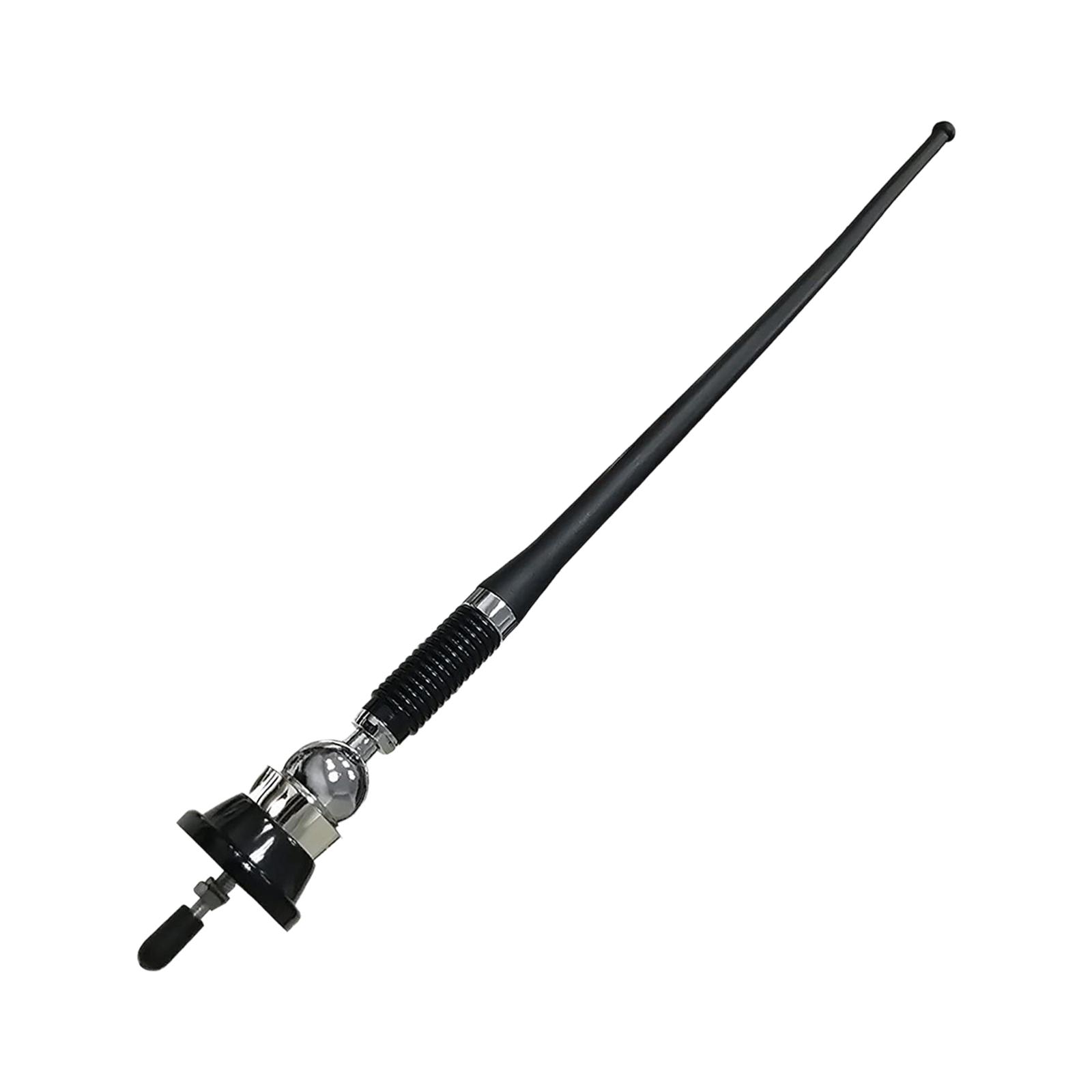 Universal Car Radio Antenna AM FM Roof Fender Mount Replacement Auto Aerial Flexible Mast for Truck SUV Vehicles Automotive