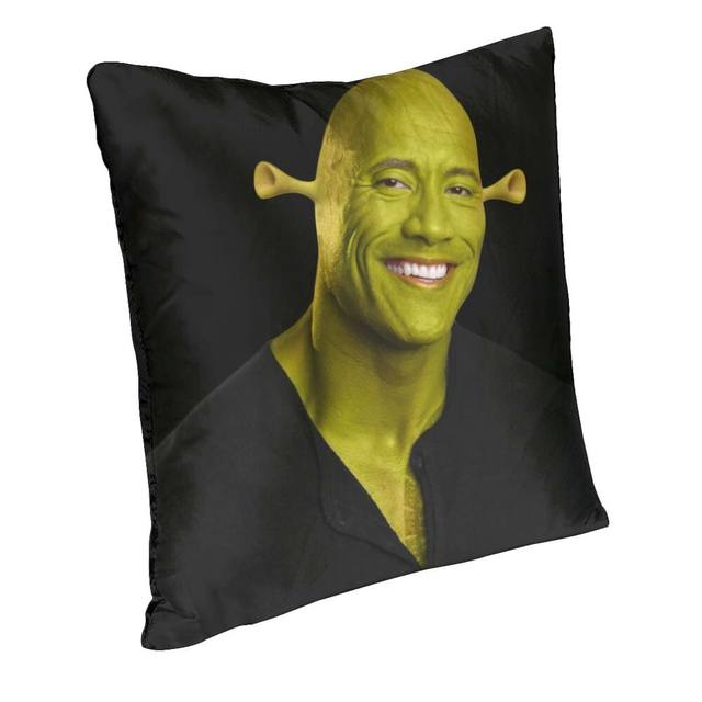 The Rock Face Dwayne Throw Pillow Case 45 45cm for Sofa Famous Actor Johnson Cushion Cover Bedding Office Pillowslip Dakimakura AliExpress