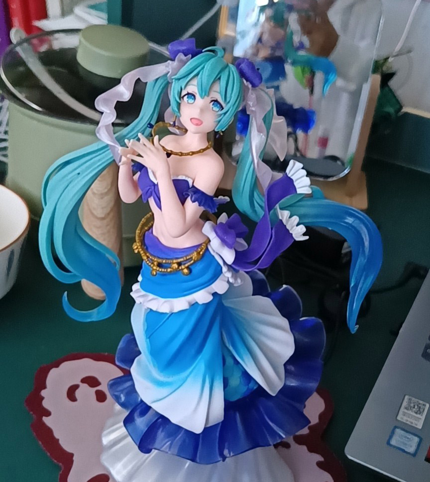 TAITO VOCALOID Hatsune Miku официальные Аутентичные фигурки аниме  коллекционные модели игрушек Хэллоуин статуи искусственные