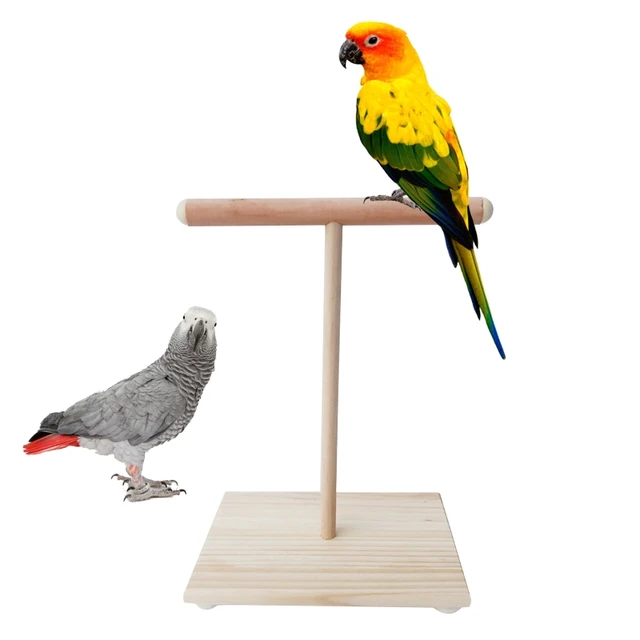 jogo papagaio madeira, poleiros treinamento do papagaio, Poleiros madeira  portáteis e reutilizáveis para brincar e viajar com pássaros, poleiros