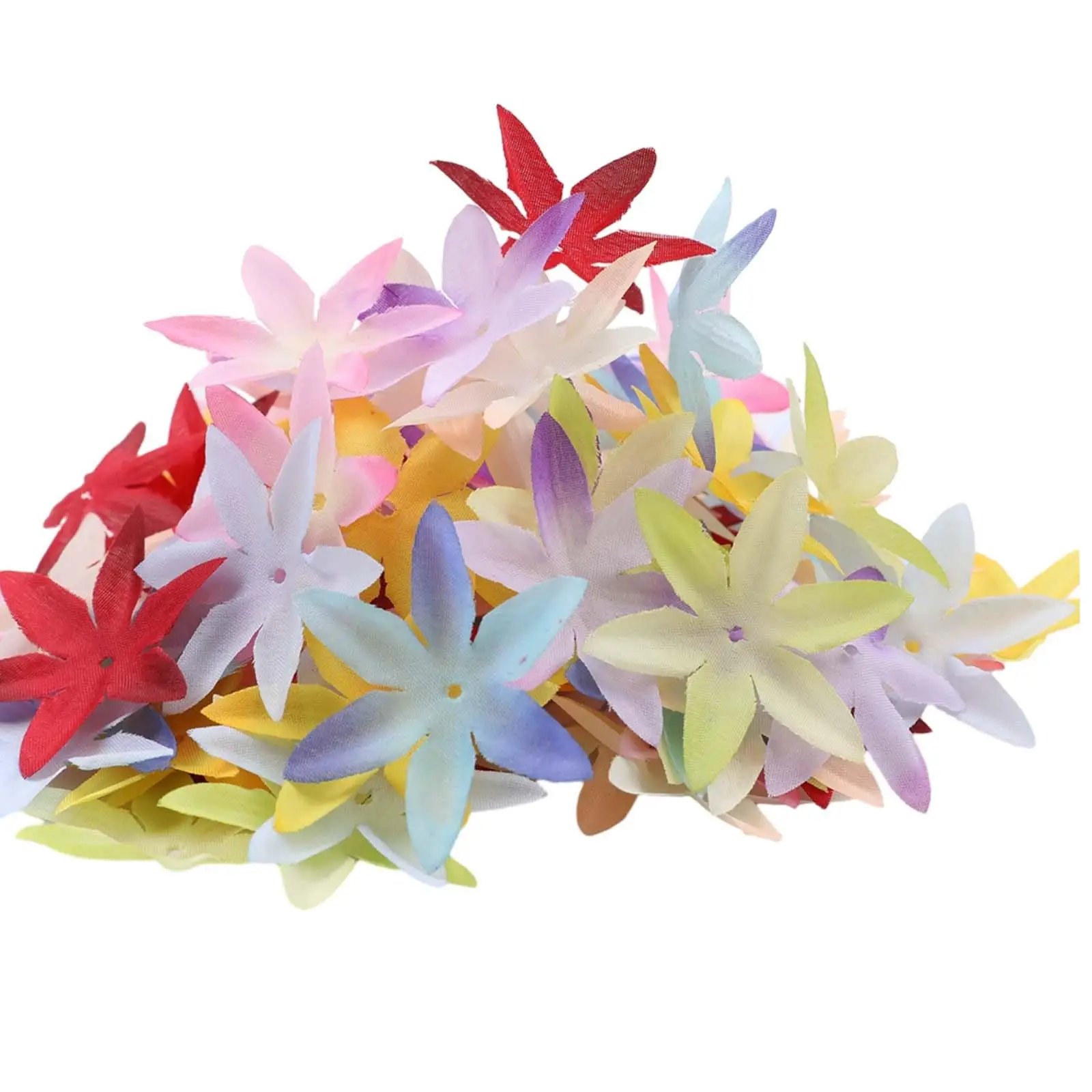 500 Pieces Artificial Silk Flower Petals Fake Petal DIY Craft Making Scatter Petals for Home Wreath Scrapbooking Dinner Table