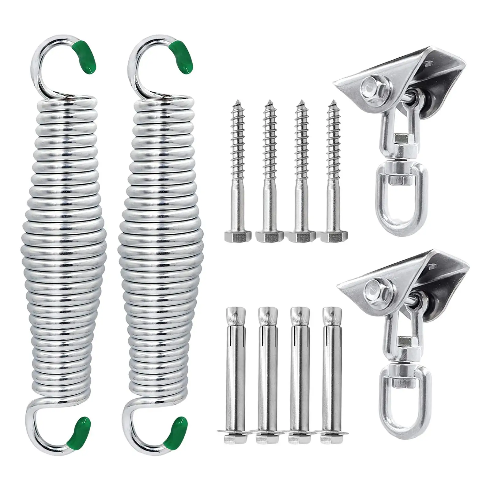 Stainless Steel Swing Hanging Kits Hammock Hooks Ceiling Mount Set Hammock Chair Hardware for Indoor Patio Porch Swings