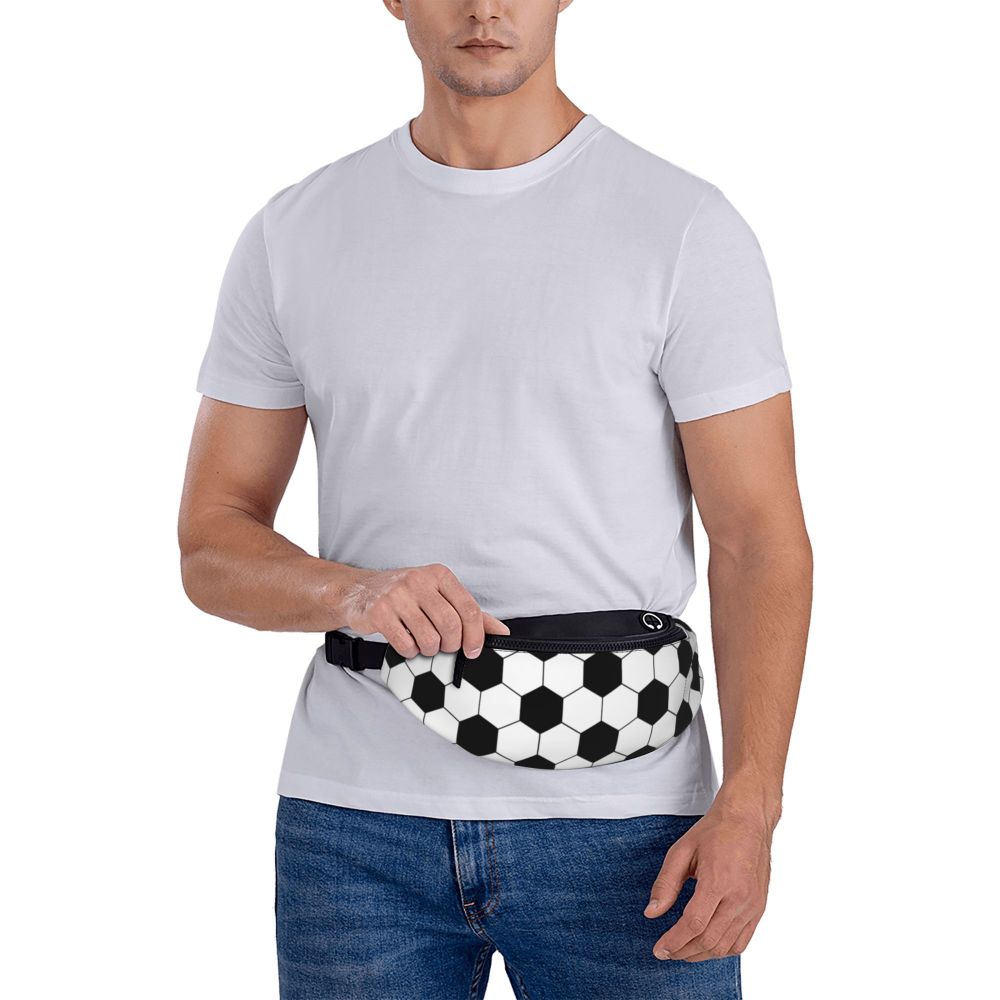 Men Soccer Ball Crossbody Saco da cintura