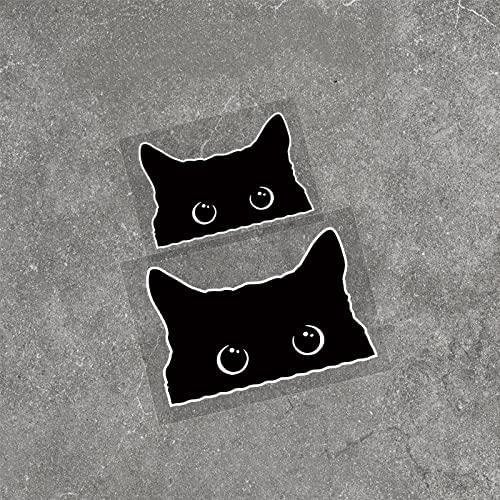 Preto/branco Dos Desenhos Animados Engraçado Dois Gatos Do Amor Adesivos  Para O Caminhão Porta Lateral Janela Decoração Estilo Do Carro C607 -  Adesivos Para Carro - AliExpress