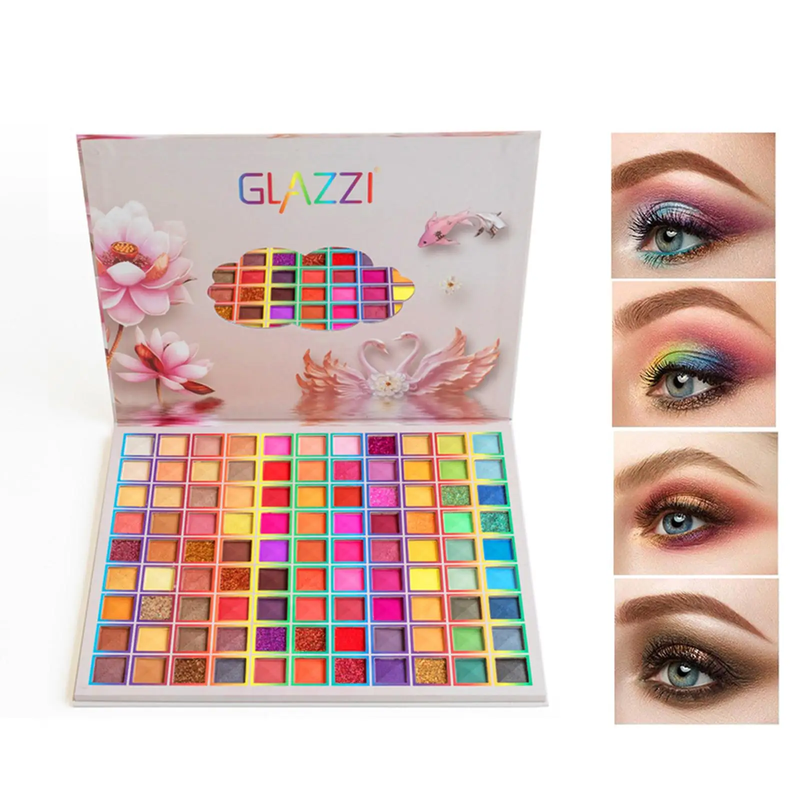 9 Eyeshadow , Matte Glitter Sweatproof  and Blendability Strong Adhesion Waterproof Perfect Gift for Girls Shimmer