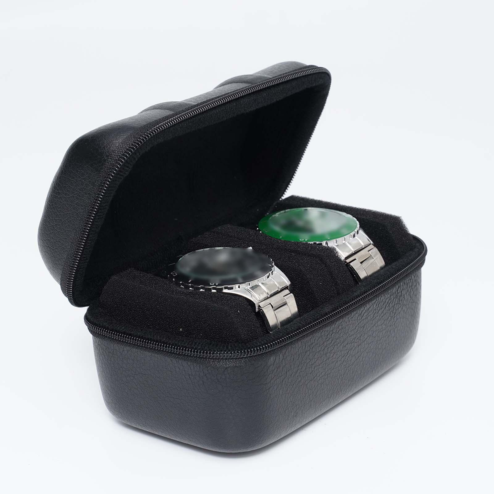 Watch Roll Travel Case with Watch  for Men and Women for Display