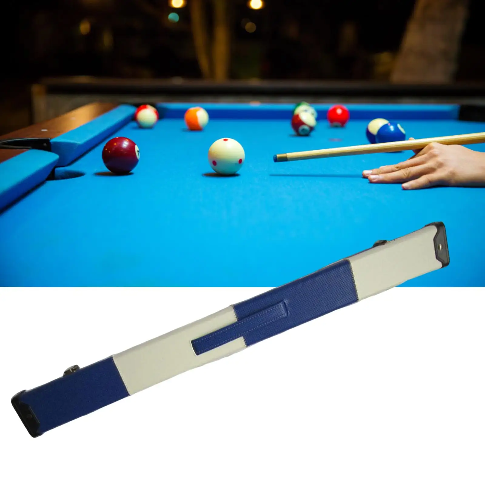 Billiard/Pool Cue Rod Carrying Case Bag Protector Snooker Cue Stick Storage Pouch Portable Accessories Durable Storage Bag