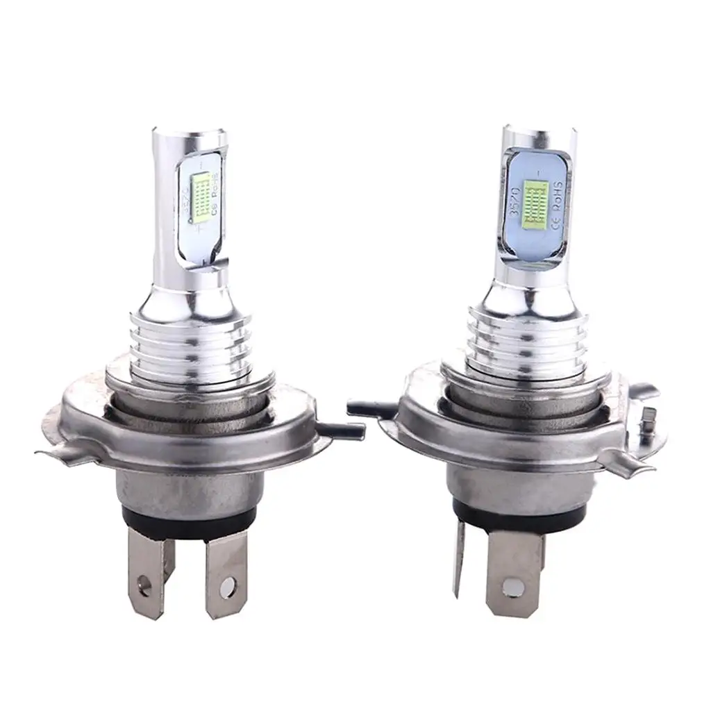 2pcs12-24V H4  Xenon Bulbs Headlight Replacement Kit 35W Lamp 8000K Fog Light