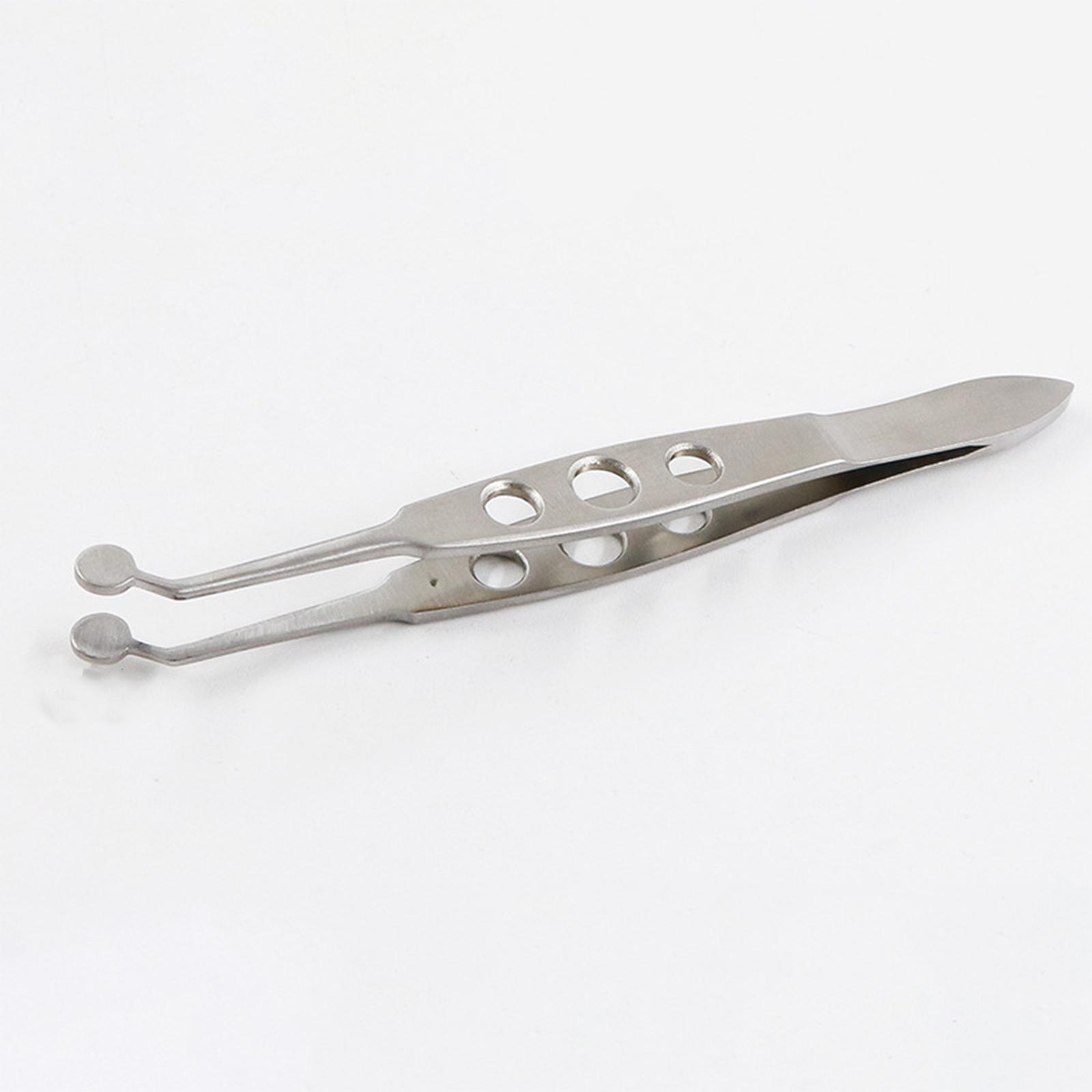 Meibomian Gland Forceps Stainless Steel Ophthalmological Clamp for Palpebral Gland Massage