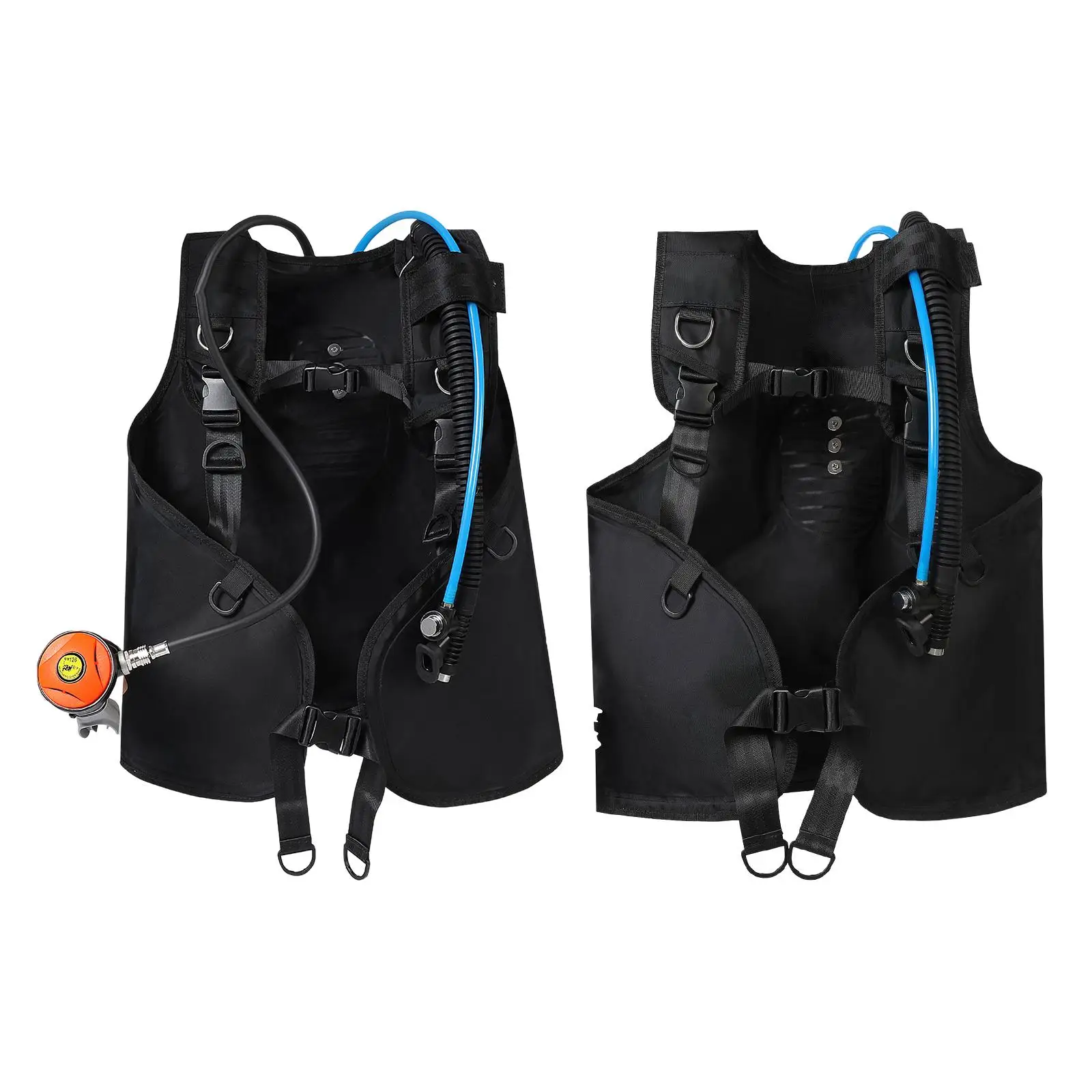 BCD Vest Scuba Diving Jacket Nylon Scuba Diving Portable Snorkeling Swimming