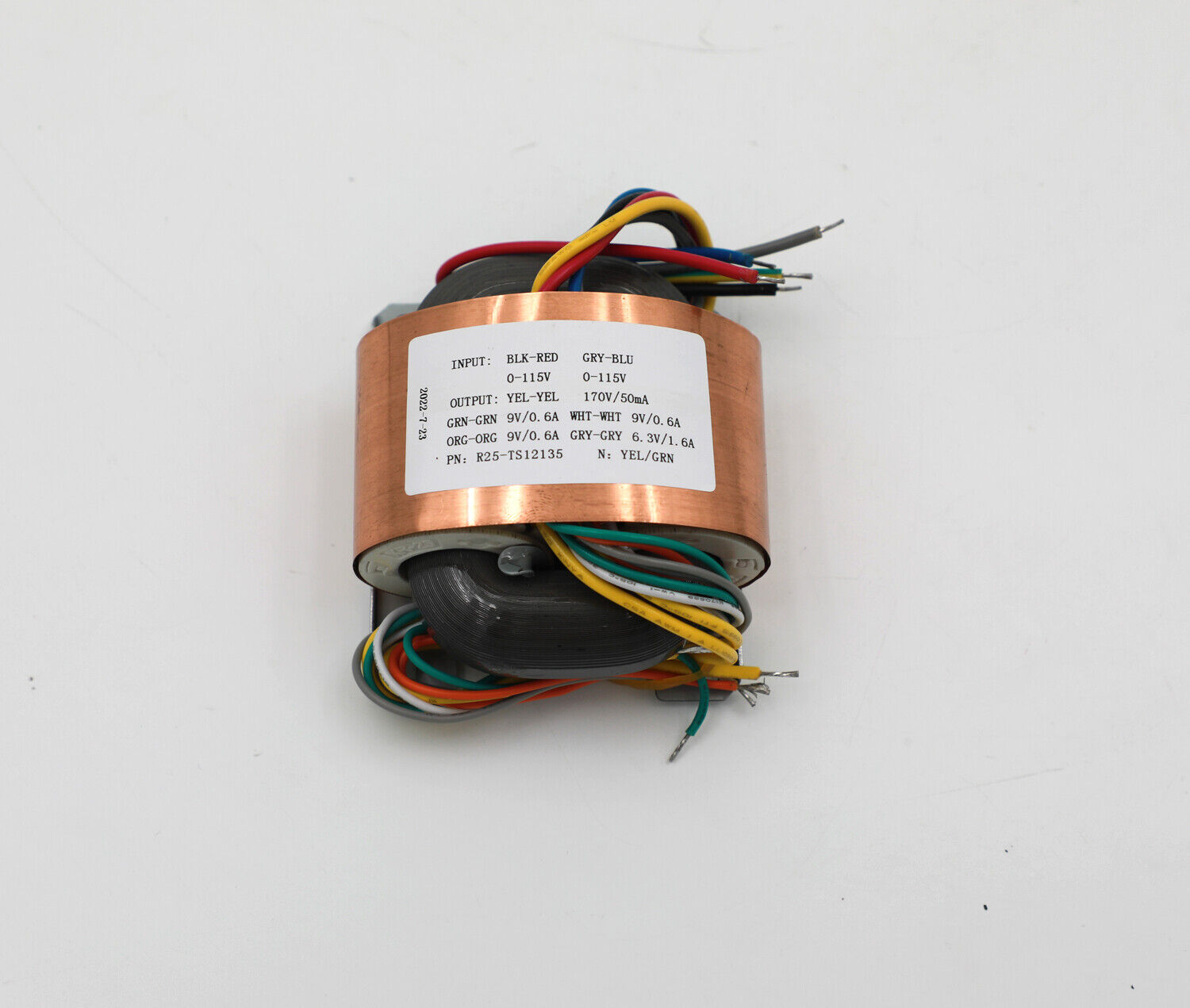 170v + 6.3v + 9v * 3 para ad1865 nos tubo dac diy