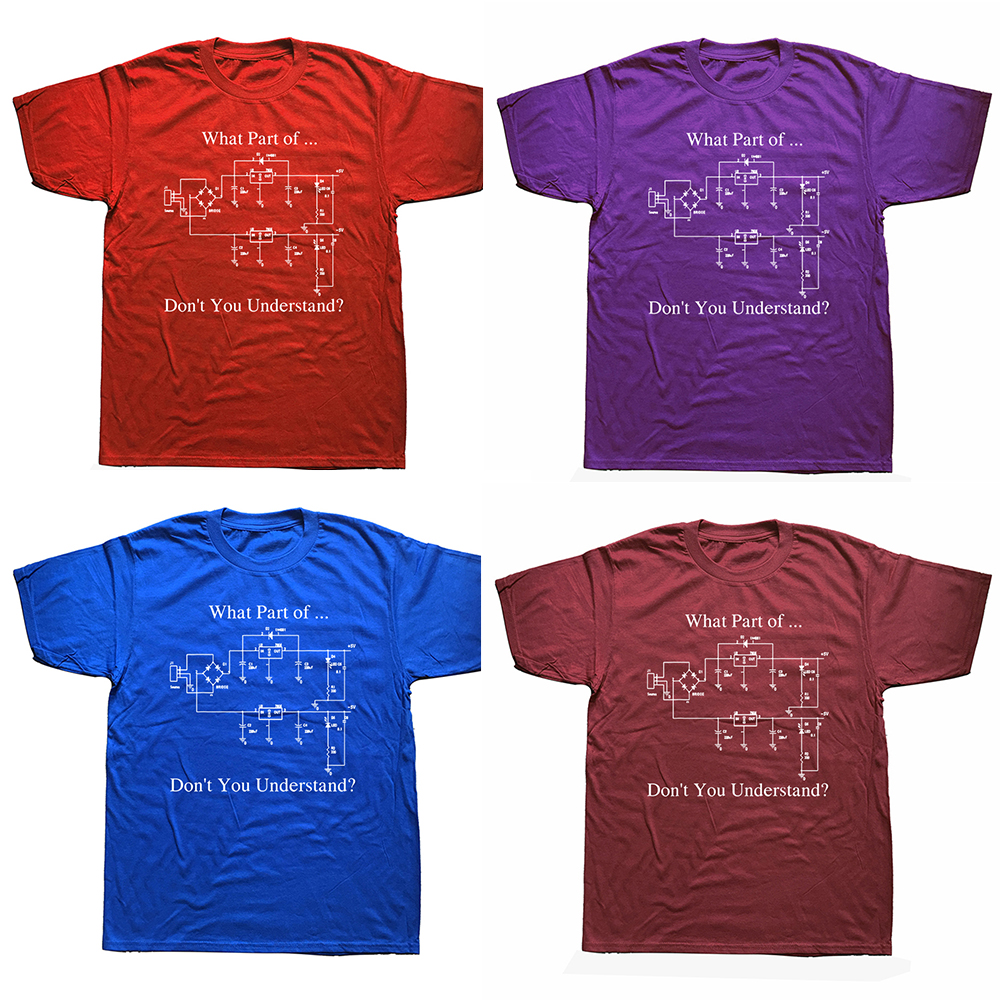 Elektrische Ingenieur Was Teil von nicht Sie Verstehen T Hemd Lustige Sarkasmus Engineering Geschenke Gedruckt Kurzarm T-Shirt Männer – Detail 3