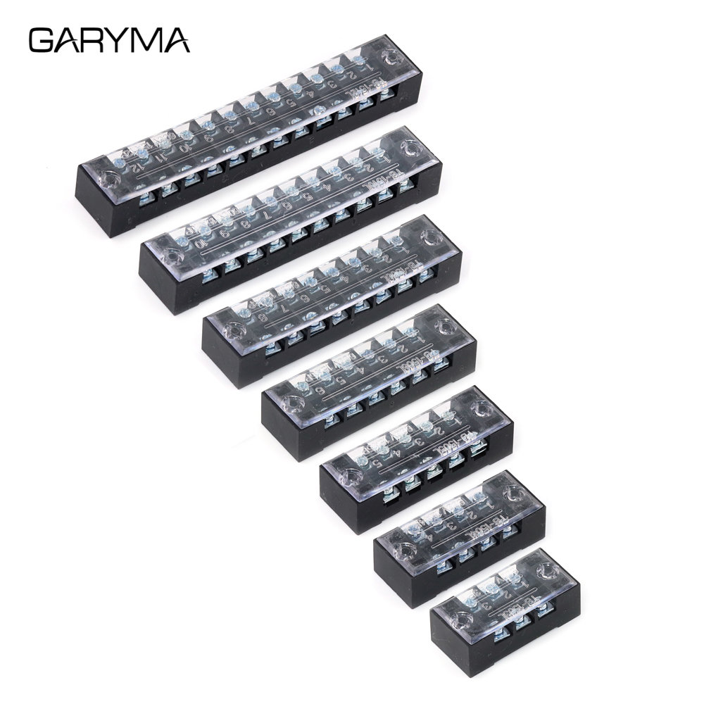 600v 15a Barriere streifen klemmen block zweireihiger Schraub drahtst ecker tb-1. 5 tb1504 tb1505 tb1506 tb1508 tb1510 tb1512 – Detail 4