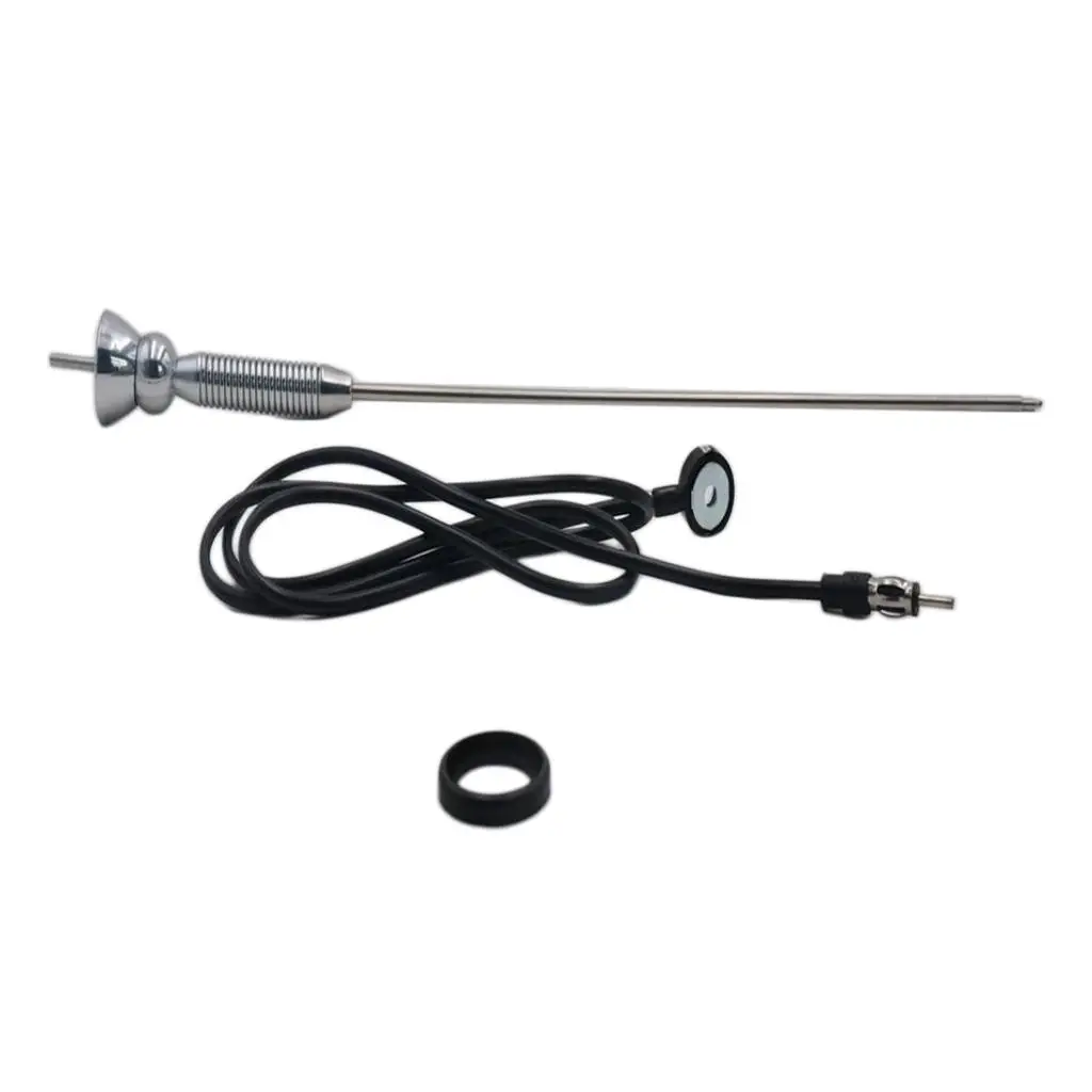 Metal Car Vehicle Booster Antenna Telescopic Spring Soft Rod Universal