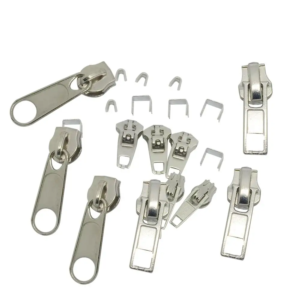 22 Pieces ZipperKit Zipper Slider  Replacement Fix Your Own