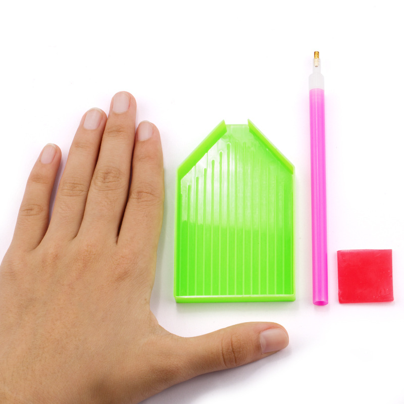 Description Picture 4 of itemWax Dotting Pen Professional Nail Art Rhinestones Gems Crystal Pick Up Tools Nail Rhinestones Pick Up Pencil Manicure DIY Tools