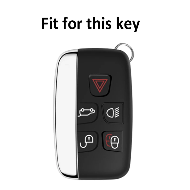 Funda de cuero TPU para llave de coche en varios colores
