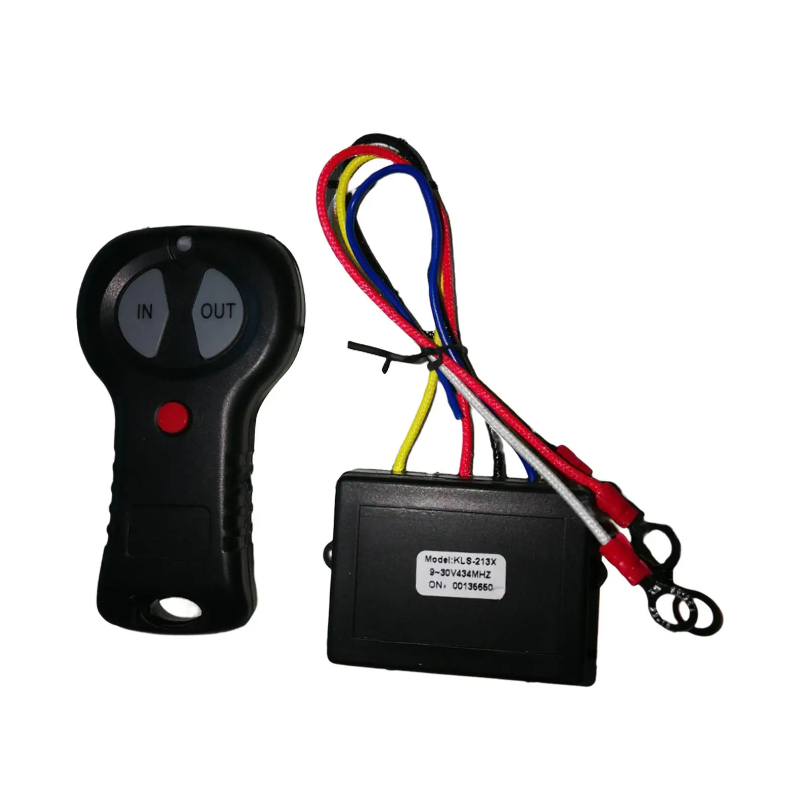 Winch Remote Control with Indicator Light Waterproof for Dump Trailer