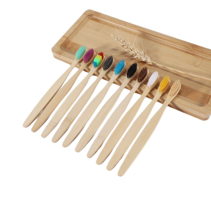 Best of 1-10PCS Colorful Natural Bamboo Toothbrush Set Soft Bristle Charcoal Teeth Whitening Bamboo Toothbrushes Soft Dental Oral Care Reviews & Tips