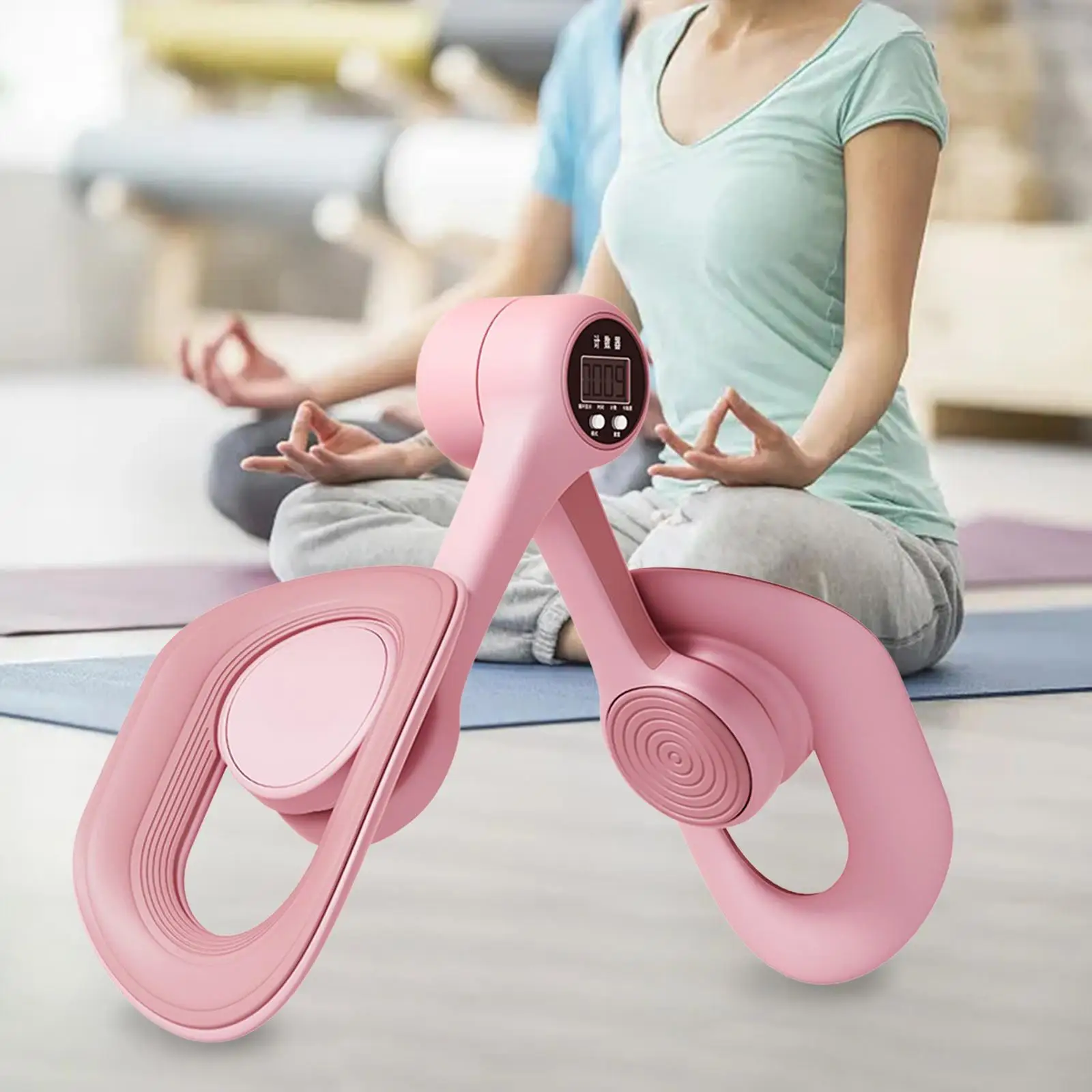 Thigh Master Legs Buttocks Strength Training Butt, Leg, Arm Toner Kegel Exercise Device for Workout Home Yoga Ladies