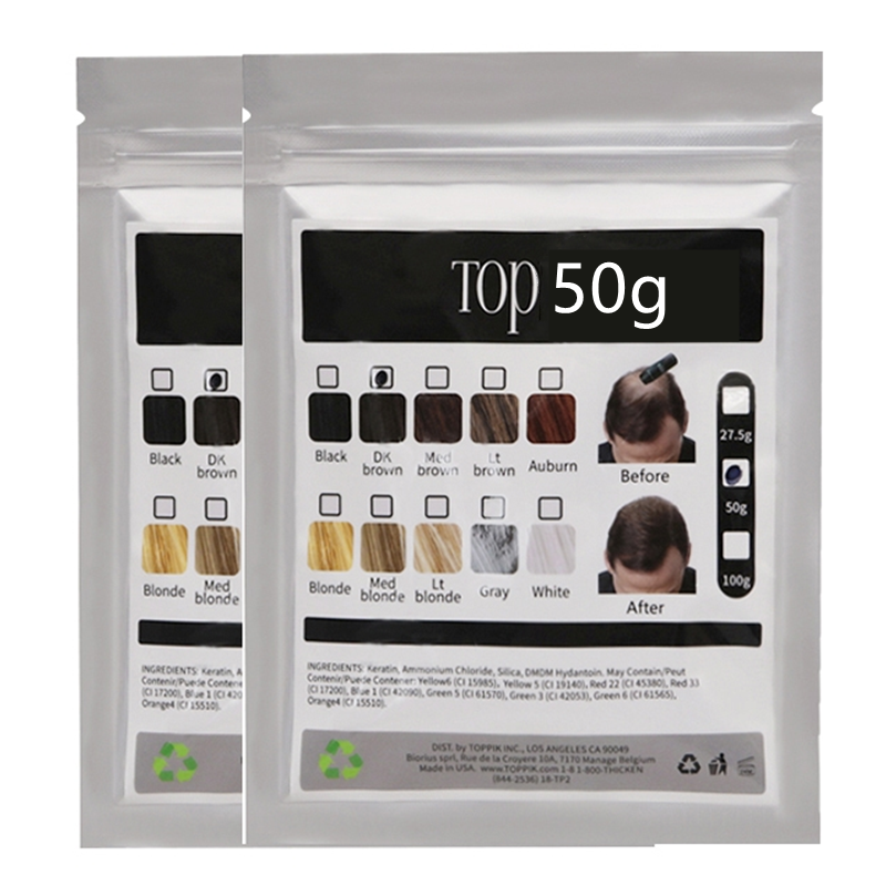 Best of 50g Hair Building Fiber Applicator Spray Instant Salon Hair Treatment Keratin Powders Hair Regrowth Fiber Thickening 9 Color Reviews & Tips