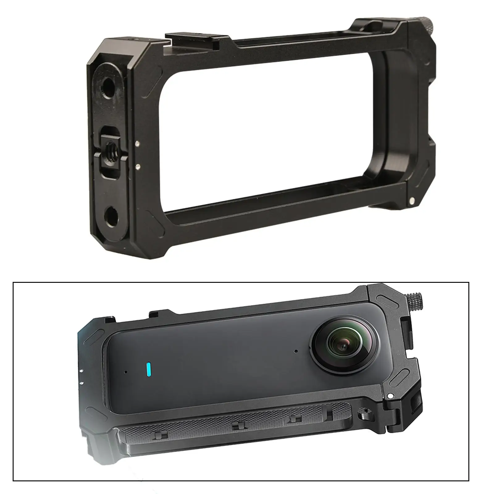Durable Action Camera Protective Border Frame Shell Scratchproof Shockproof Mount Sports Camera Cage for x3 Assembly