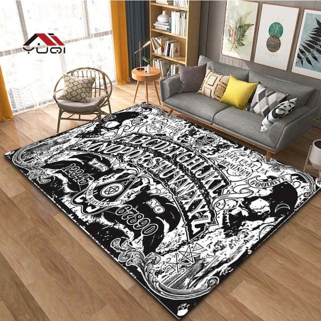 Dangerous Magical Game Ouija Board Pattern Area Rug Bedroom Living Room Kitchen  Rug Doormat Floor Mat Standing Mat Children Play Rug Carpet Bathroom – Yaxa  Store