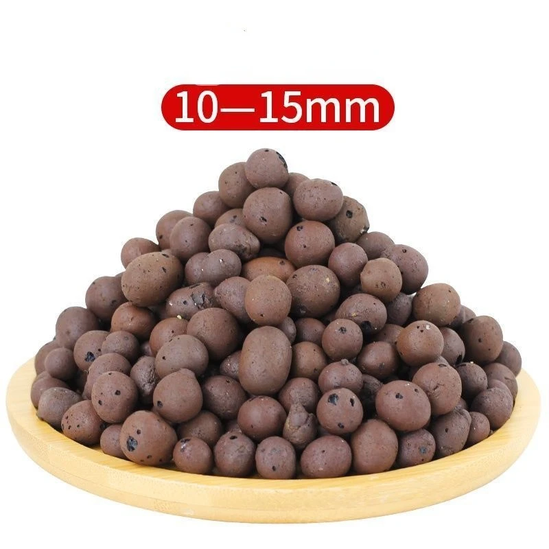 1000g/500g(3L/1.5L) Organic Light Ceramsite Natural Clay Pebbles Recyclable Growing Media Hydroponics Flowers Planting Garden
