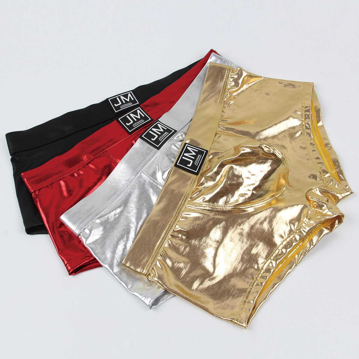 Title 11, Cueca boxer masculina sexy, cueca boxer de cour...