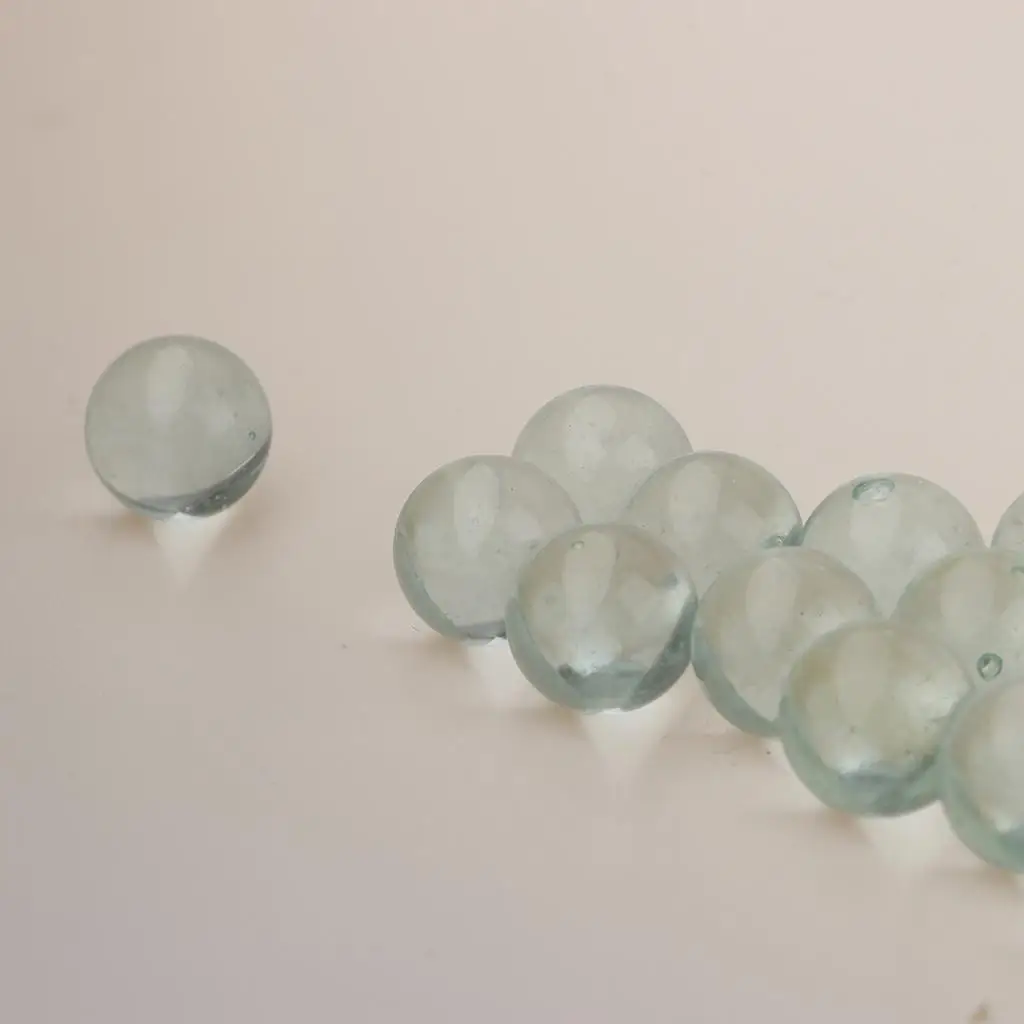 Glass Decorative Marbles 16mm  Wedding Craft Aquarium Transparent
