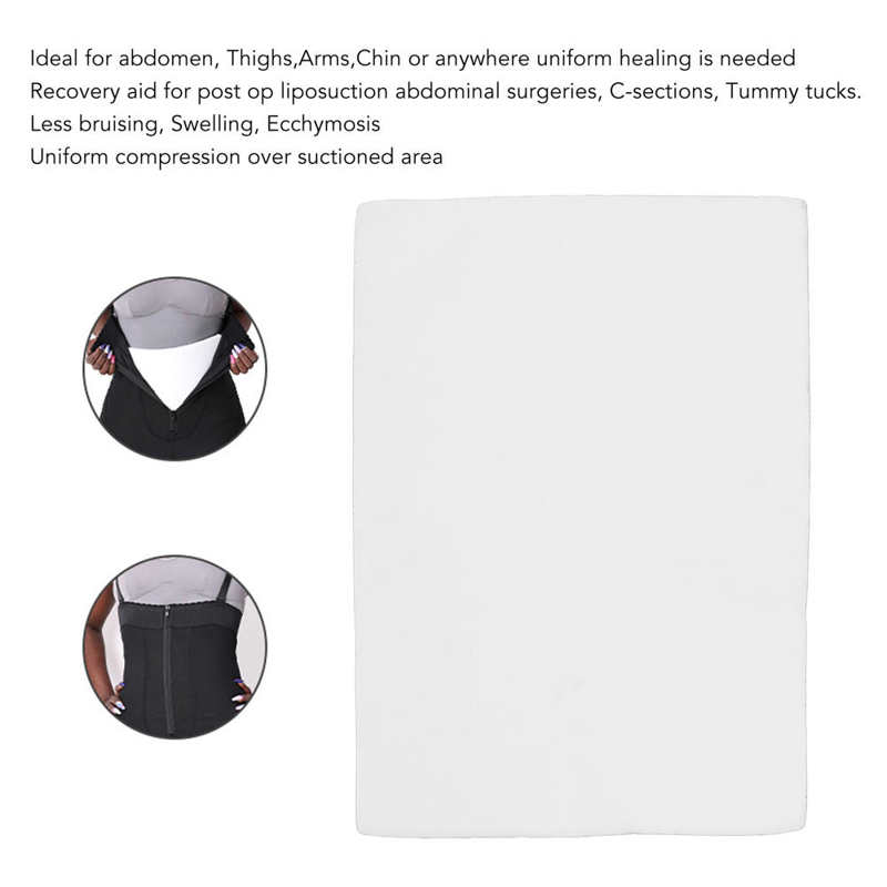 Best of Thick Lipo Foam Board Extra Super Soft Post Surgery Liposuction Waist Belly Wrap Board Adjustable Arms Chin Abdomen Aid Recovery Reviews & Tips