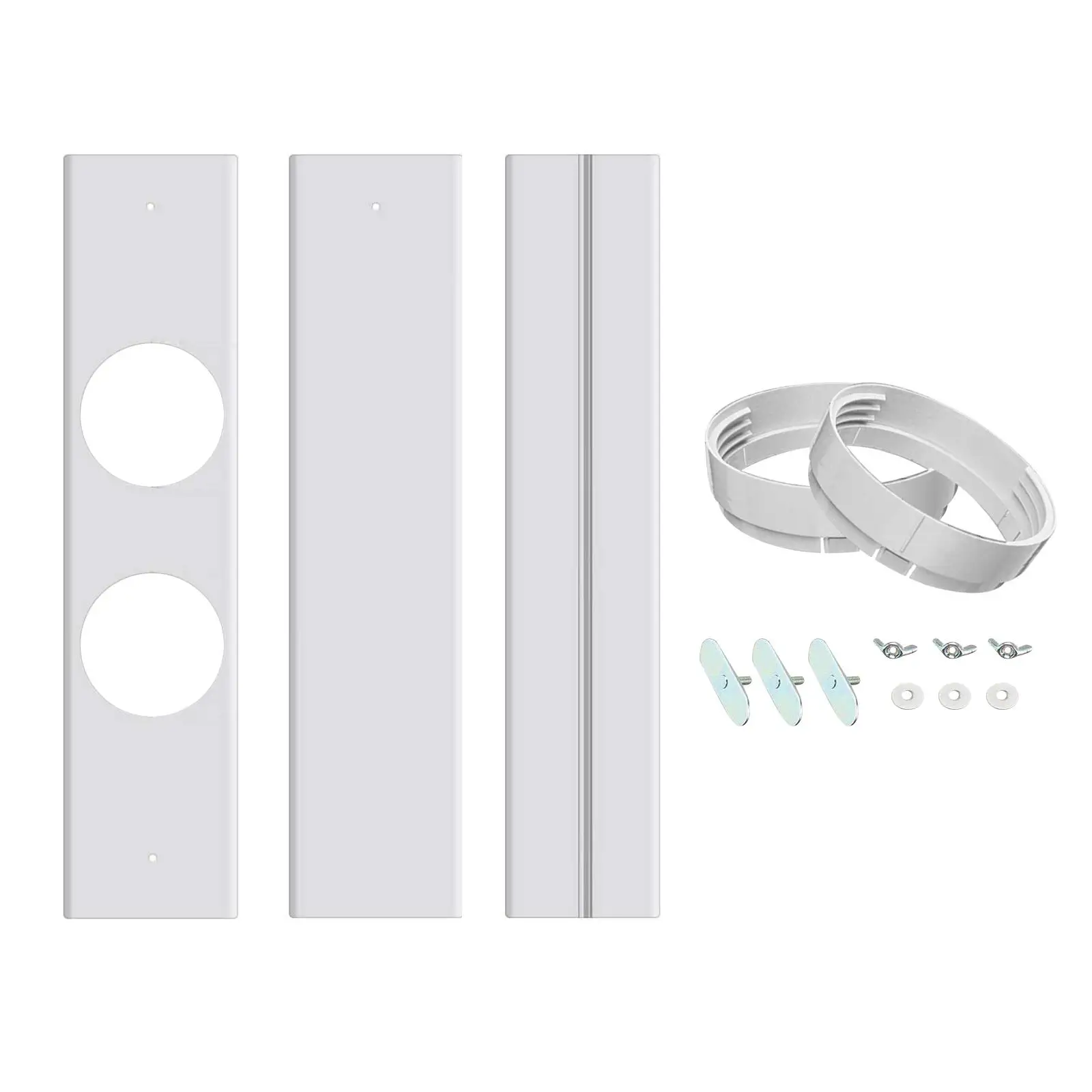 Air Conditioner Window Kit with Coupler Universal Good Sealing Spare Parts