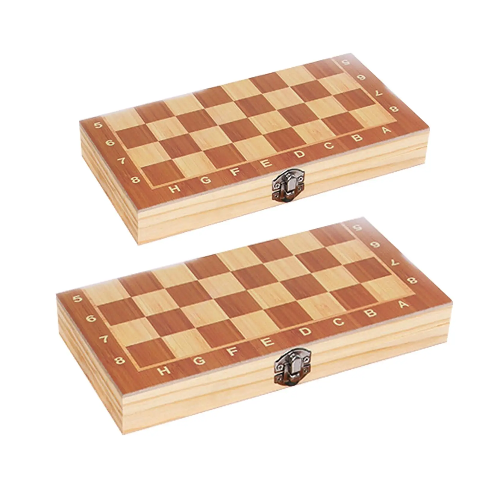 Chess Backgammon Set Foldable Chess Board Educational Toy, Board Game for All