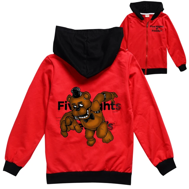 Fnaf 3d hoodies sweatshirts 2022 New Boy FNAF Hoodie Sweatshirt Five Nights  at Freddy's Streetwear Jacket Coat Anime Tops Fnaf - Price history & Review, AliExpress Seller - Junlianqi Store