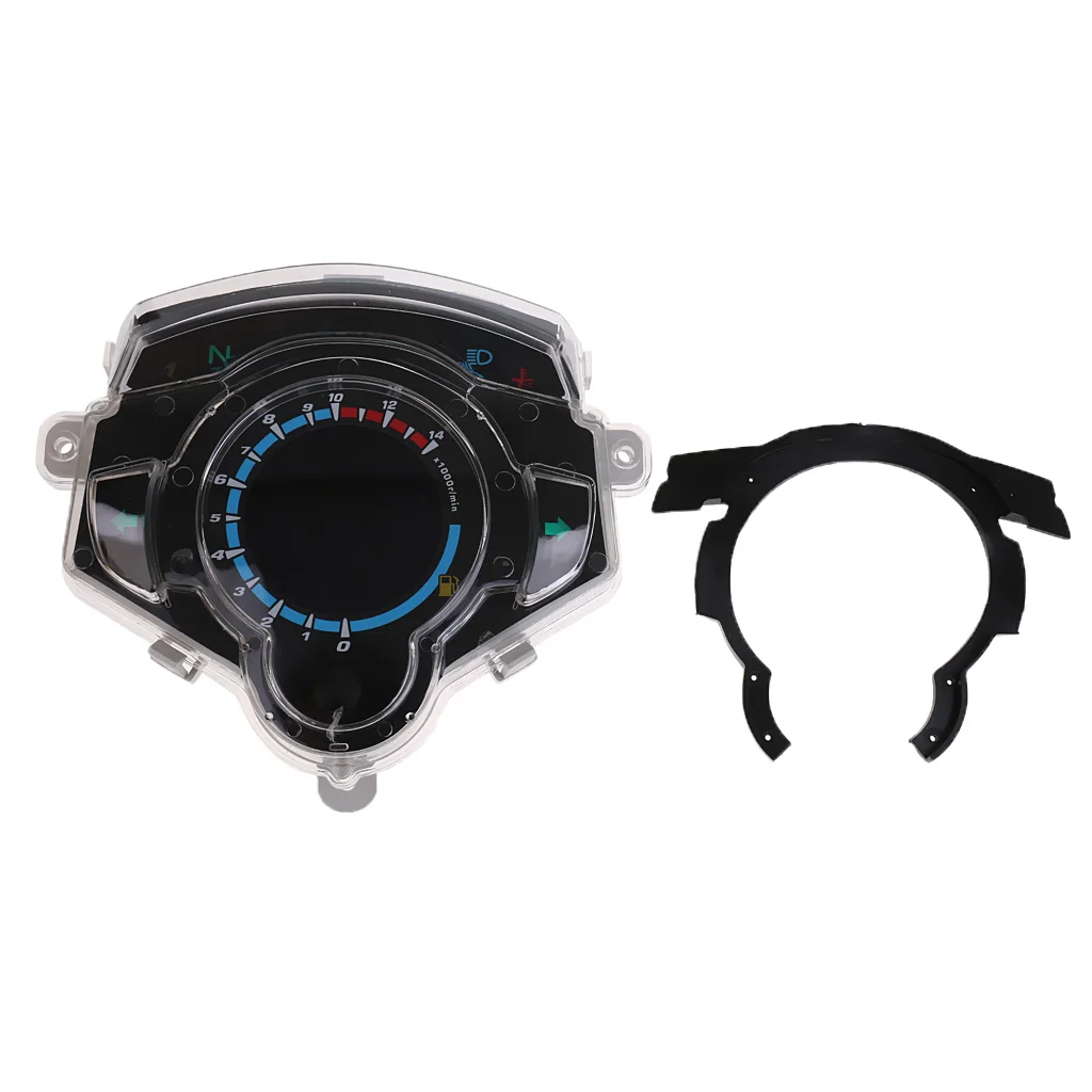 Universal LCD Digital Odometer Speedometer Tachometer For Motorcycle Scooter