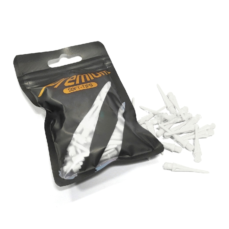 Title 5, 100 PCS Plastic Tip Point Soft Tip 2BA Replacem...