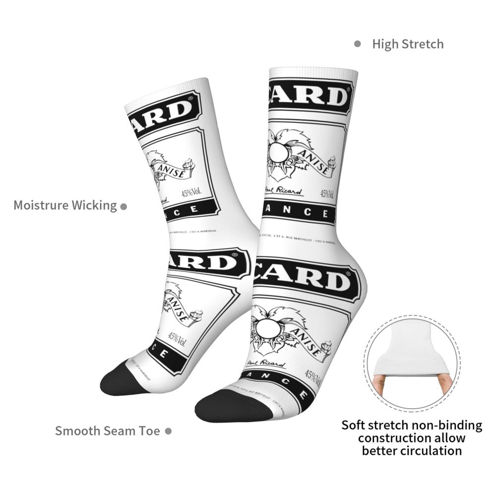 Title 197, Ricards Drink Herren Damen Crew Socken Unisex S...