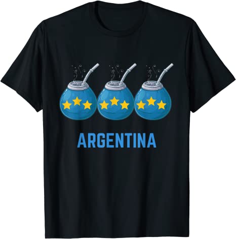 Argentinien 3 Sterne Argentinischen Flagge Tres Estrellas Drei Sterne T-Shirt Beste Ziege der Jahr Immer Graphic Tee Gedenk Geschenke – Detail 12