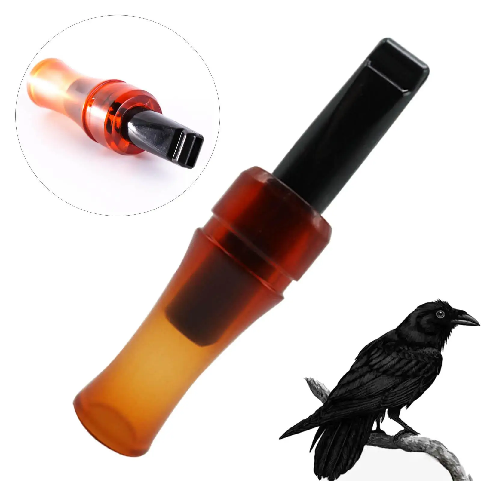 Bionic Crow Call Hunting Gear Decoy Caller Shooting Super Loud Game Crow Turkey Locator Call Outdoor Hunting Bait Whistle
