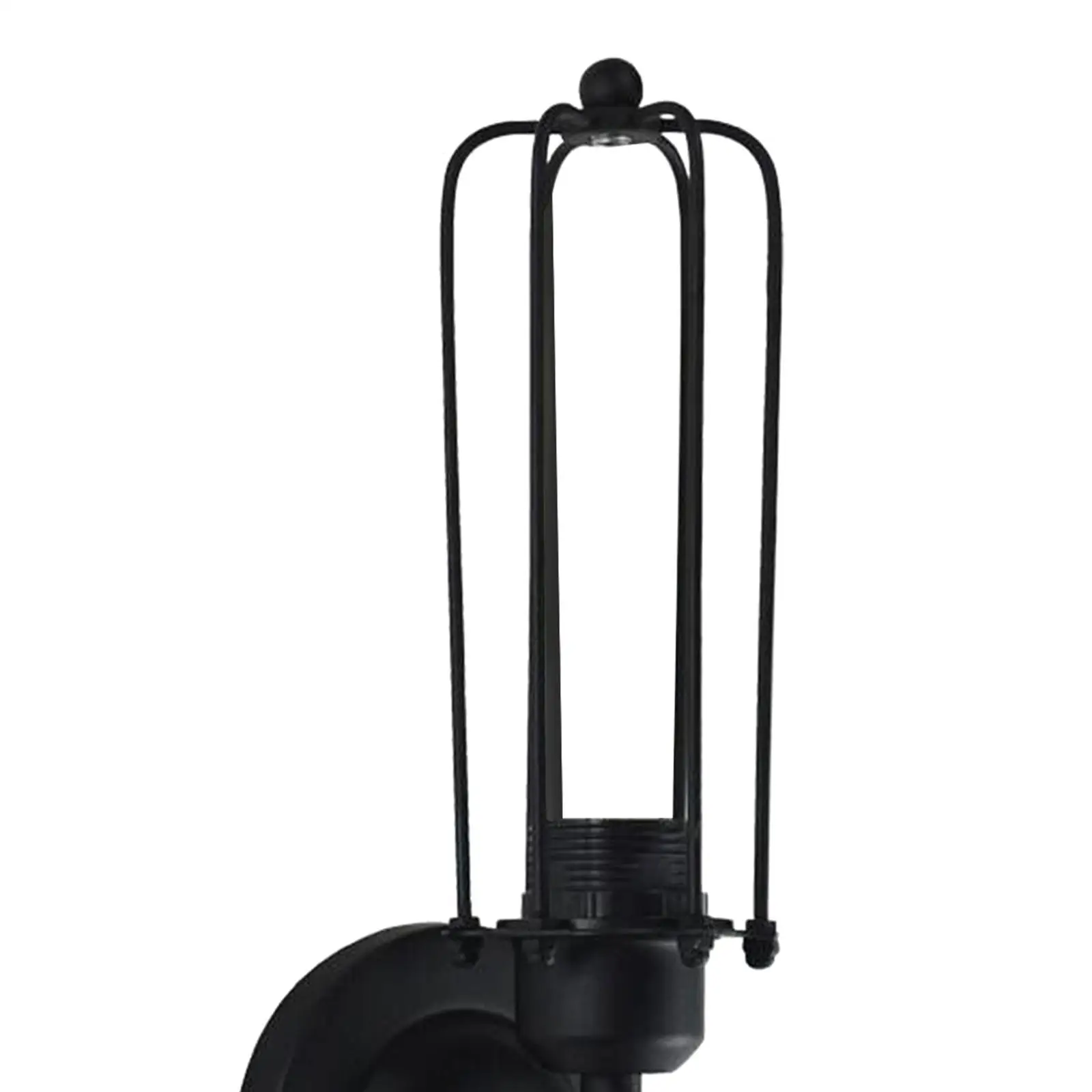 Industrial Metal Wall Sconce E27 Bedside Reading Light for Hallway Hotel