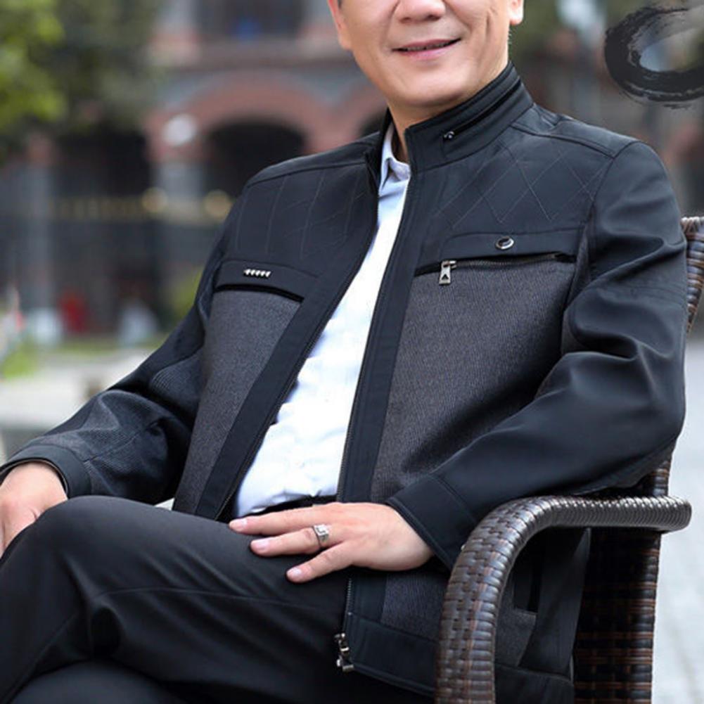 Thickened Velvet Jacket - Zipper Closure