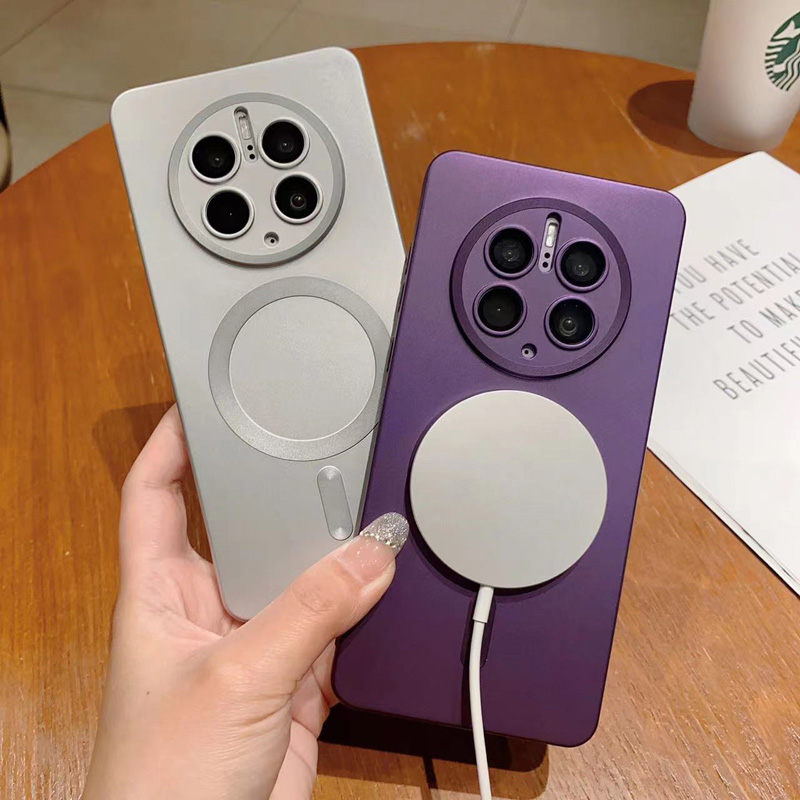 Magnetic Wireless Charging Phone Case For Huawei P60 P60pro P50_voghion.com