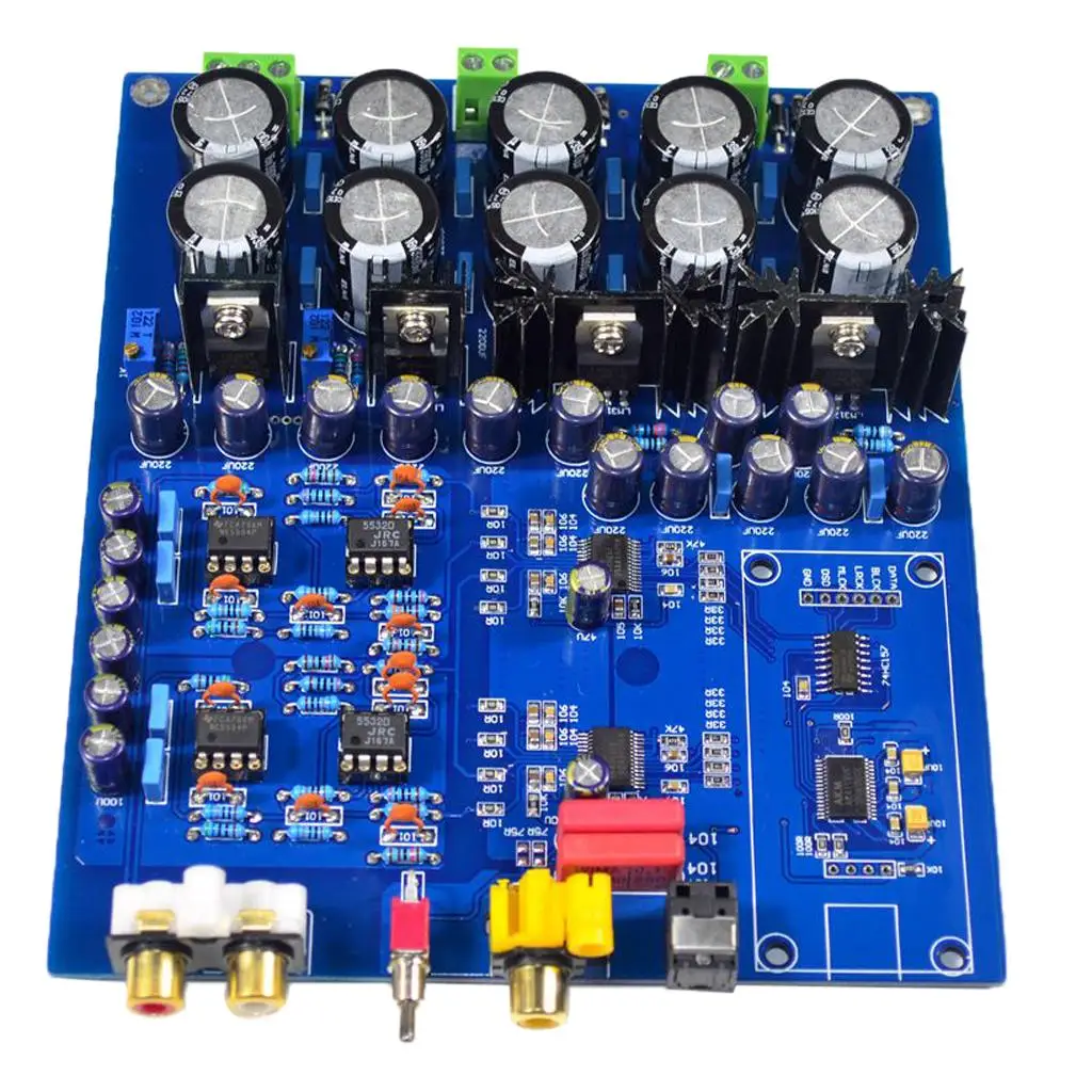 DIY Assembly AK4396+AK4113 Stereo Audio DAC  Board Module 24-bit 192K