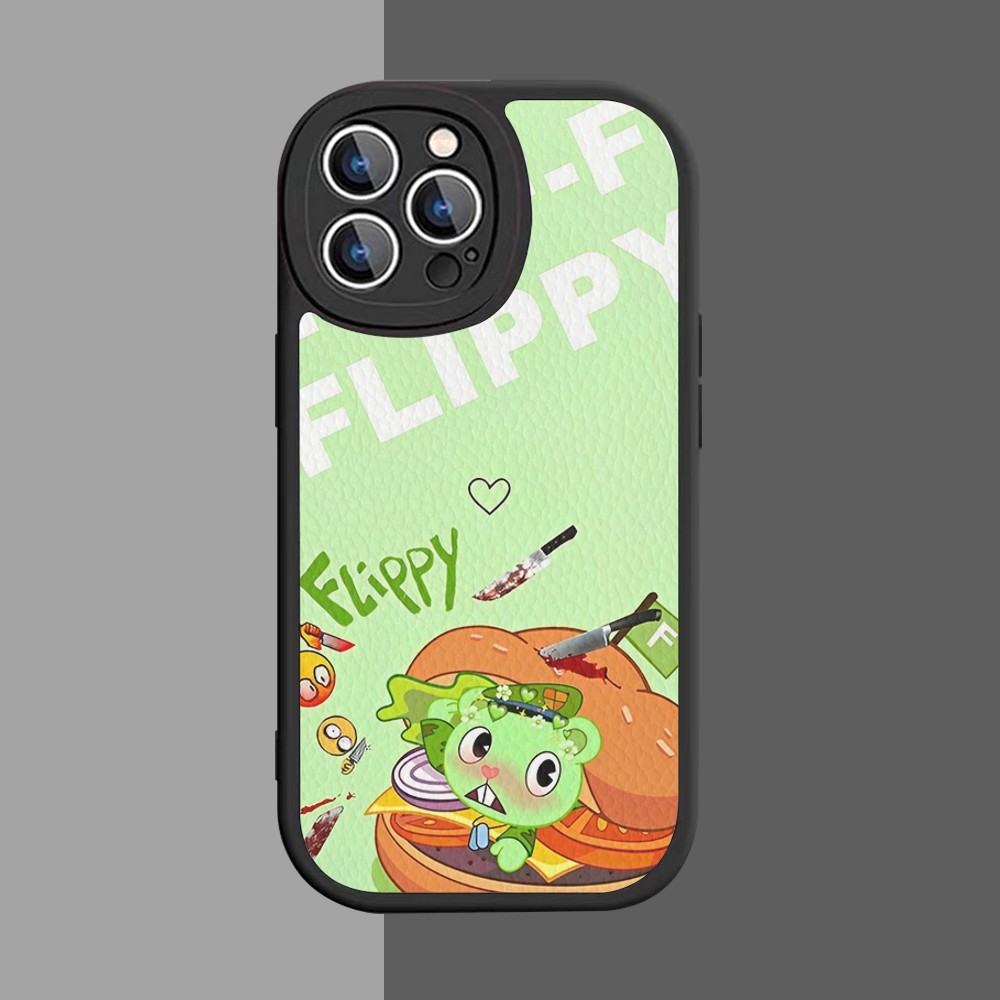 Чехол для телефона Happy Tree Friends, жесткий кожаный чехол для IPhone 14  13 12 Mini 11 14 Pro Max Xs X Xr 7 8 Plus, чехлы | AliExpress