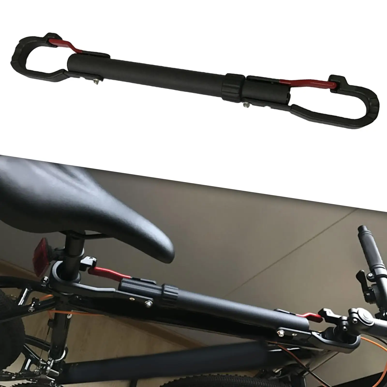 Bike Cross Bar Adapter for Bike Car Rack Cruiser Bikes Dual 