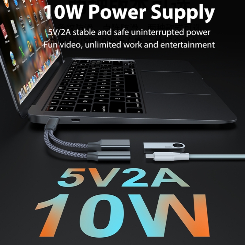 PD10W Schnelllade-USB-Typ-C-zu-USBC-OTG-Adapterkabel für Mobiltelefon-Laptop – Detail 8