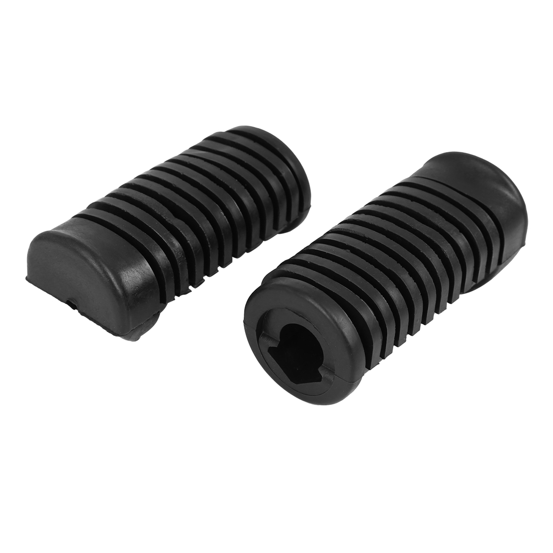 Motoforti Motorrad Fußrasten Platte Fußpedal Abdeckung Fußstütze Pad für Honda CG 125 für JH 70 für Suzuki GS 125 für Honda WY 125 – Detail 2