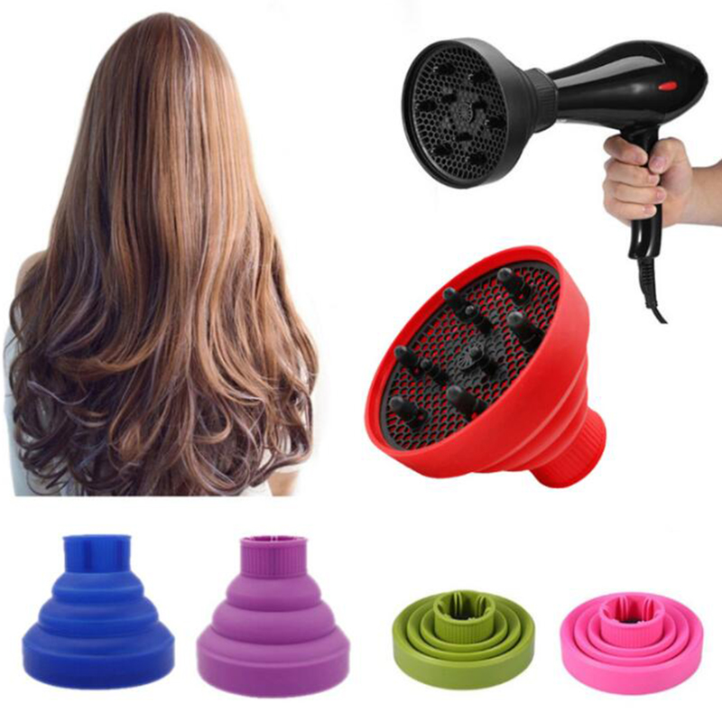 Best of Hair Dryer Diffuser Blower Styling Hairdressing Universal Foldable Hair Curl New Styling Tool Salon Supply Solid Color Fashion Reviews & Tips