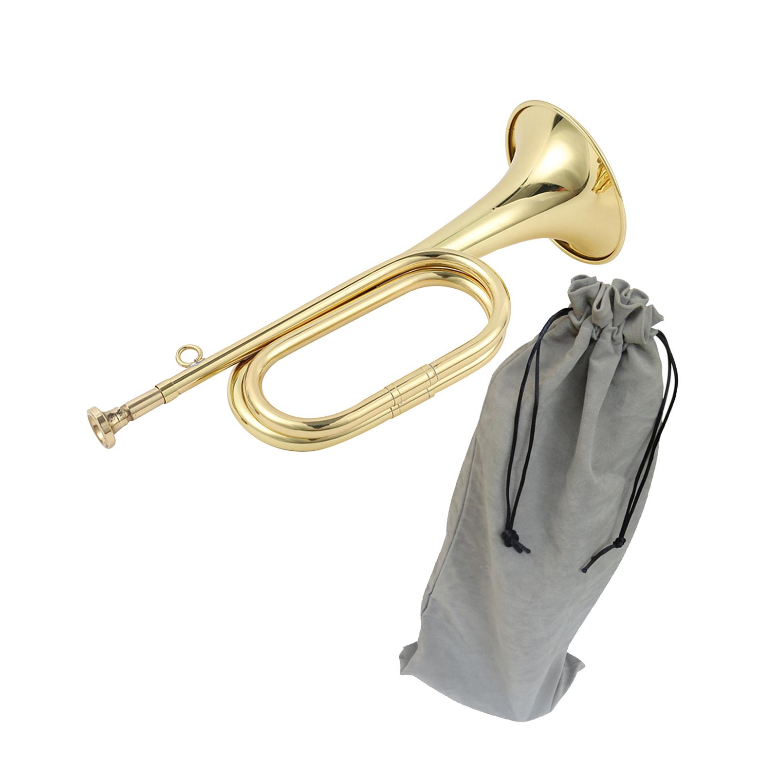 Title 3, Blowing Bugle Music Instrument Trumpet Brass Bu...