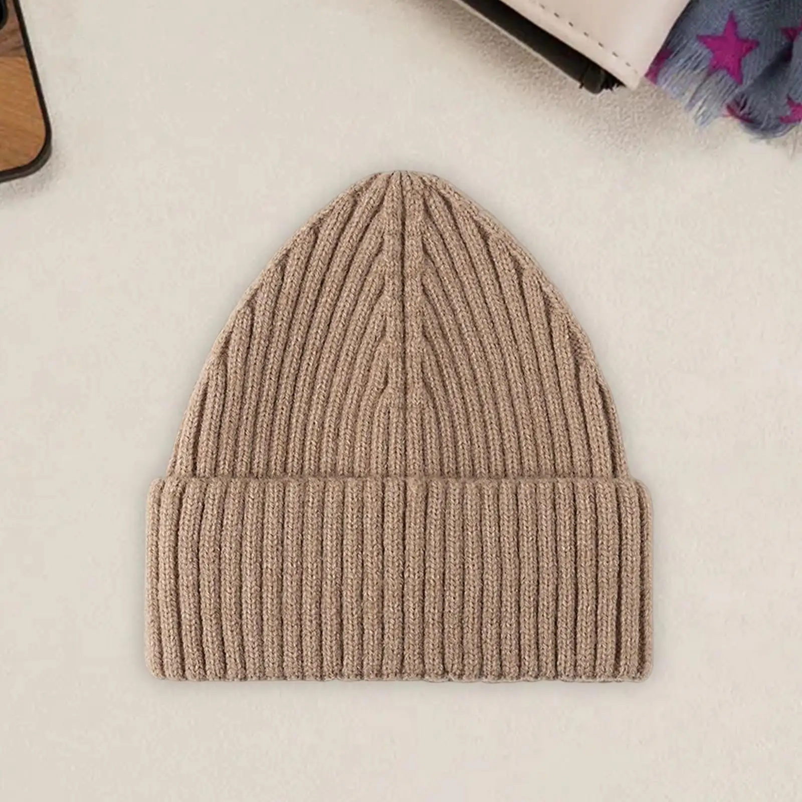 Warm Skull Caps Winter Knit Cap Clothing Headwrap for Women Climbing Outdoor